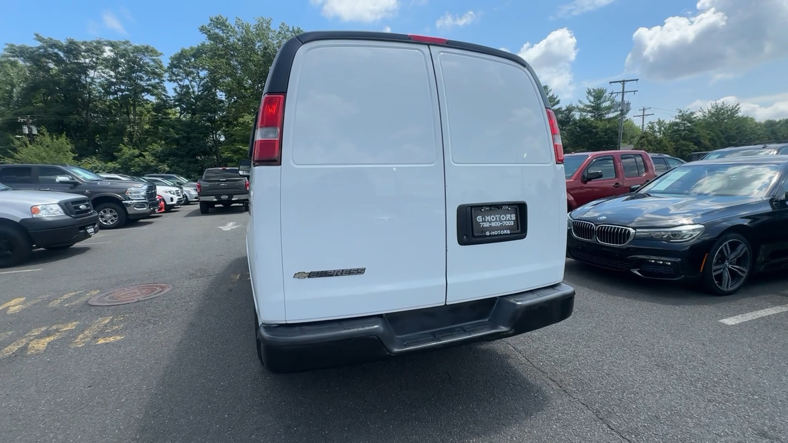 2017 Chevrolet Express 3500 Cargo Regular Van 3D 10