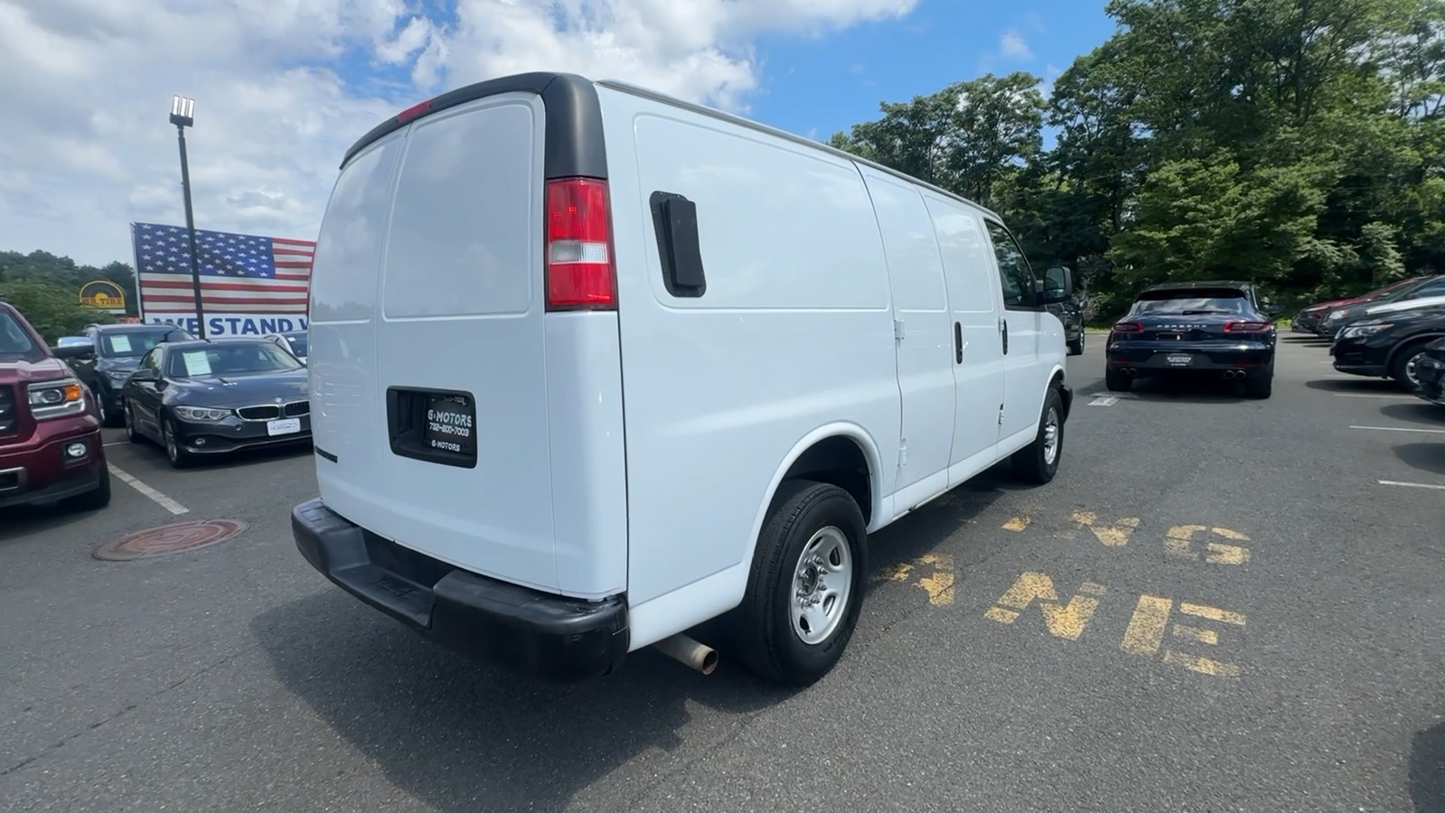 2017 Chevrolet Express 3500 Cargo Regular Van 3D 13