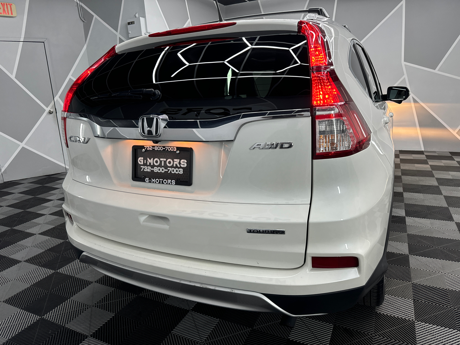 2015 Honda CR-V Touring Sport Utility 4D 8