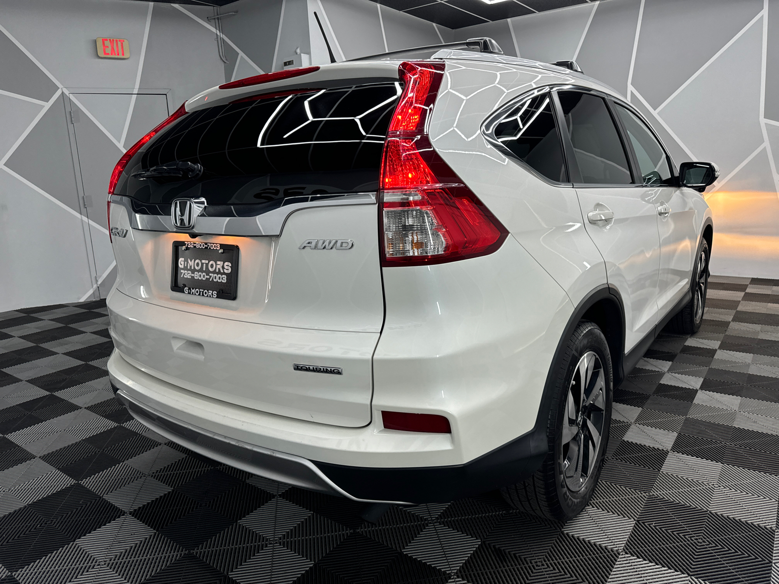 2015 Honda CR-V Touring Sport Utility 4D 9