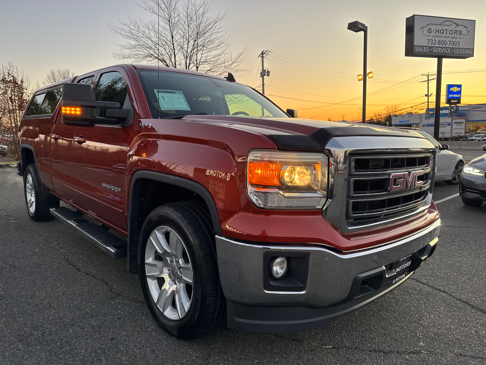 2015 GMC Sierra 1500 Double Cab SLE Pickup 4D 6 1/2 ft 13