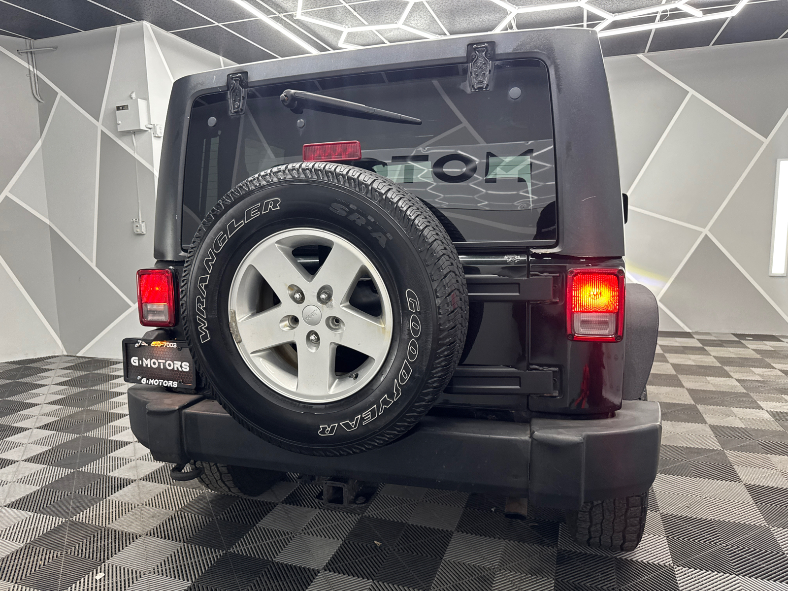 2012 Jeep Wrangler Sport SUV 2D 8