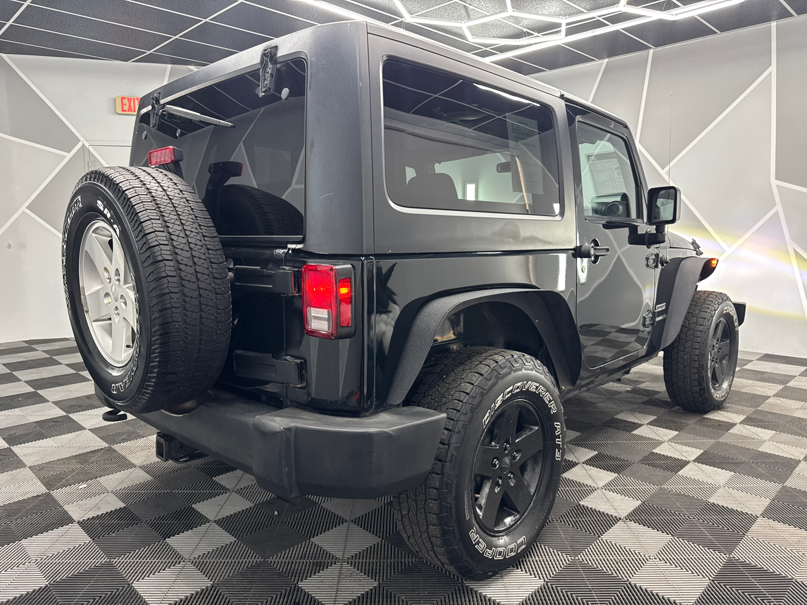 2012 Jeep Wrangler Sport SUV 2D 10