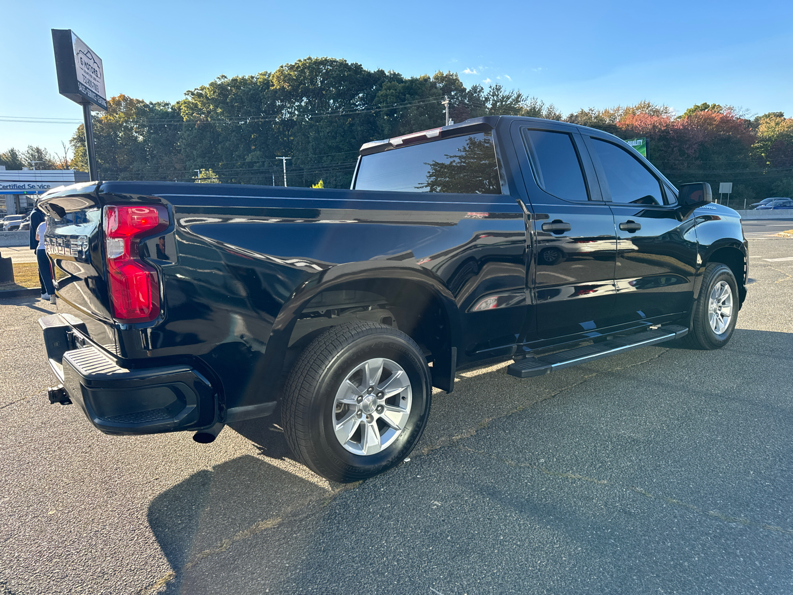 2020 Chevrolet Silverado 1500 Double Cab Custom Pickup 4D 6 1/2 ft 10