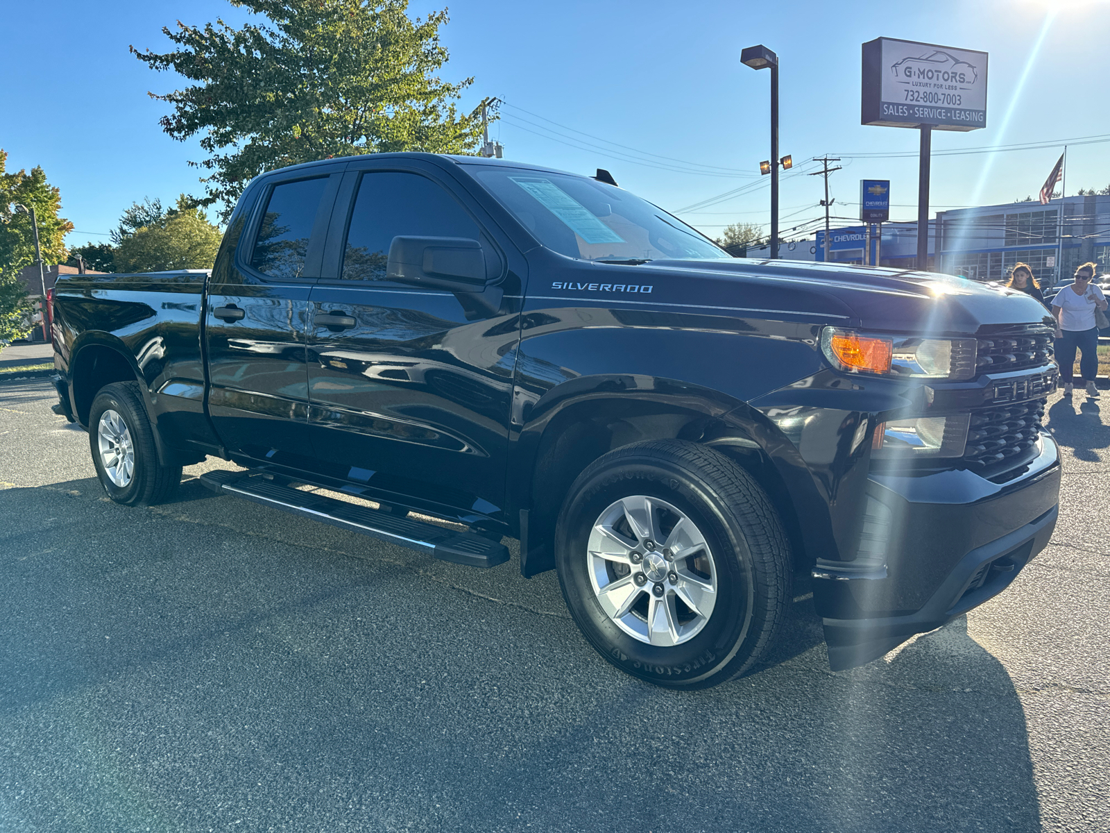 2020 Chevrolet Silverado 1500 Double Cab Custom Pickup 4D 6 1/2 ft 12