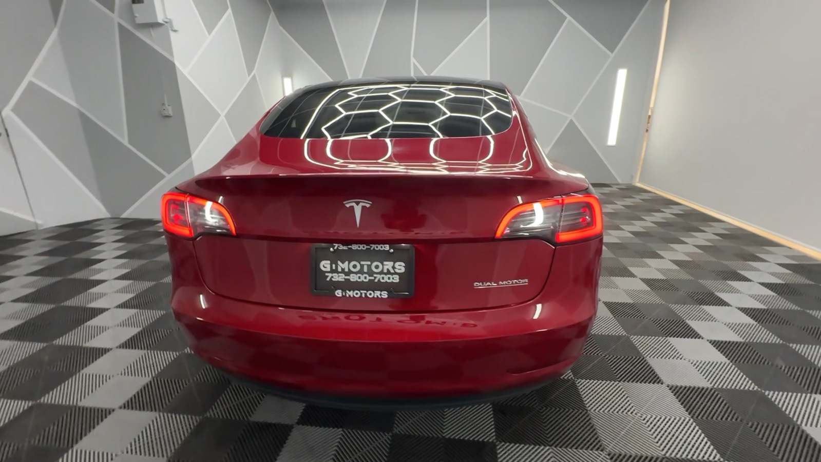 2019 Tesla Model 3 Long Range Sedan 4D 8