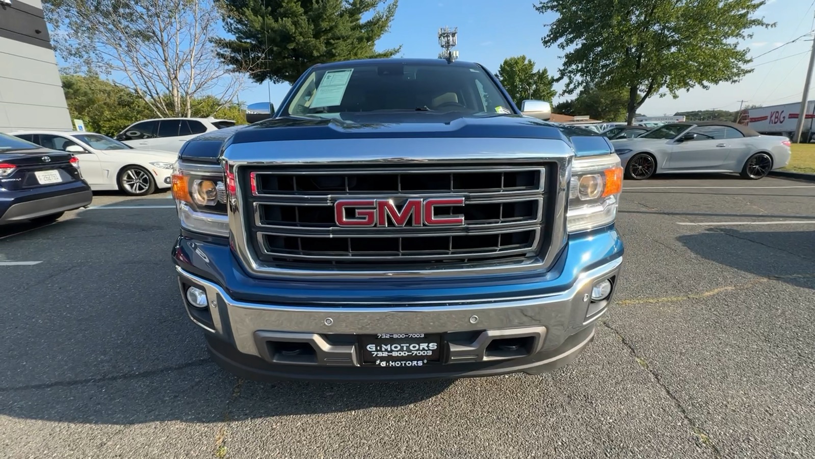 2015 GMC Sierra 1500 Crew Cab SLT Pickup 4D 6 1/2 ft 12