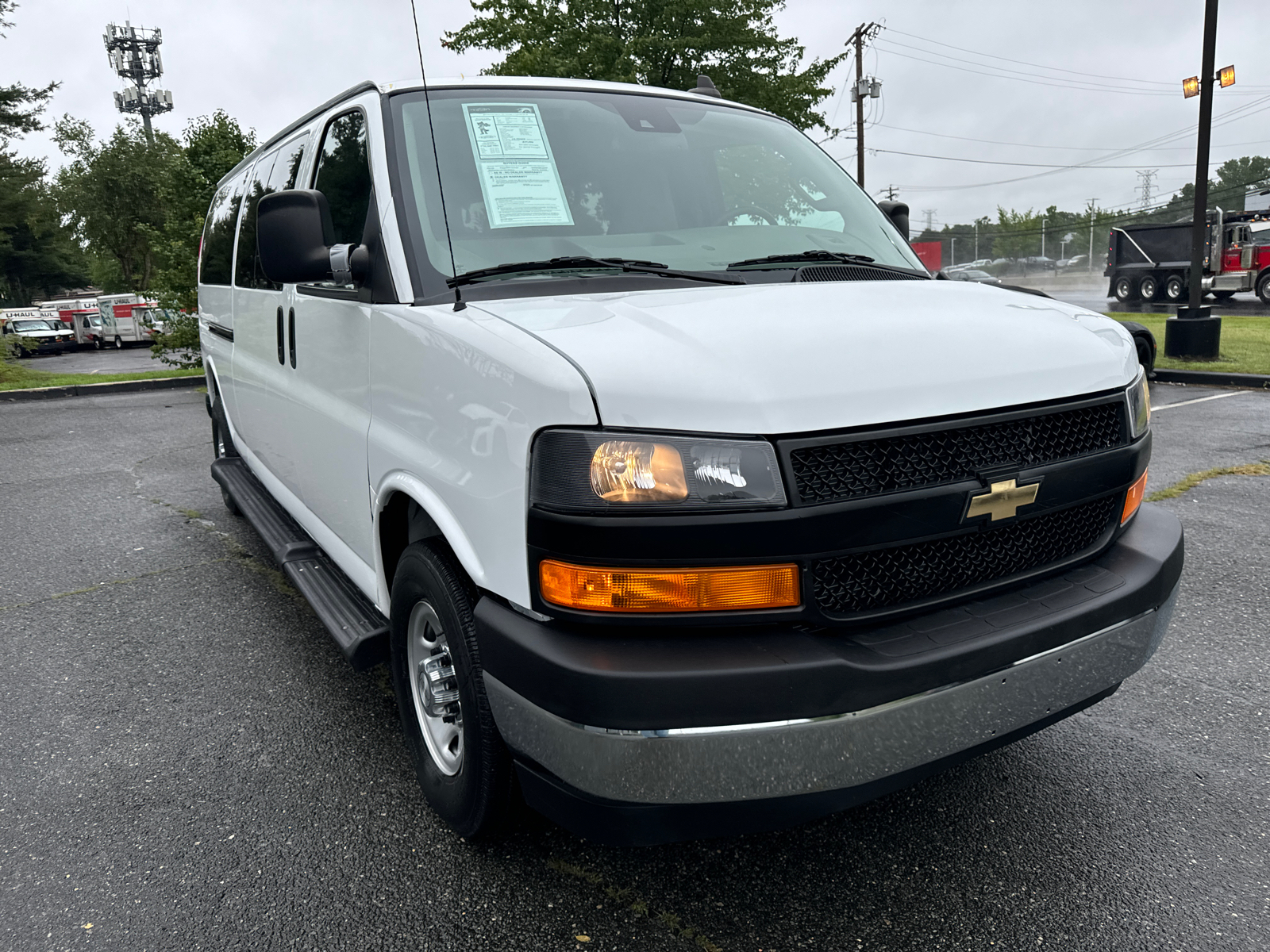 2019 Chevrolet Express 3500 Passenger LT Extended Van 3D 14