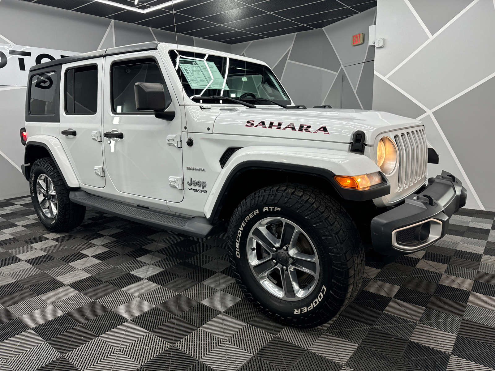 2018 Jeep Wrangler Unlimited All New Sahara Sport Utility 4D 12