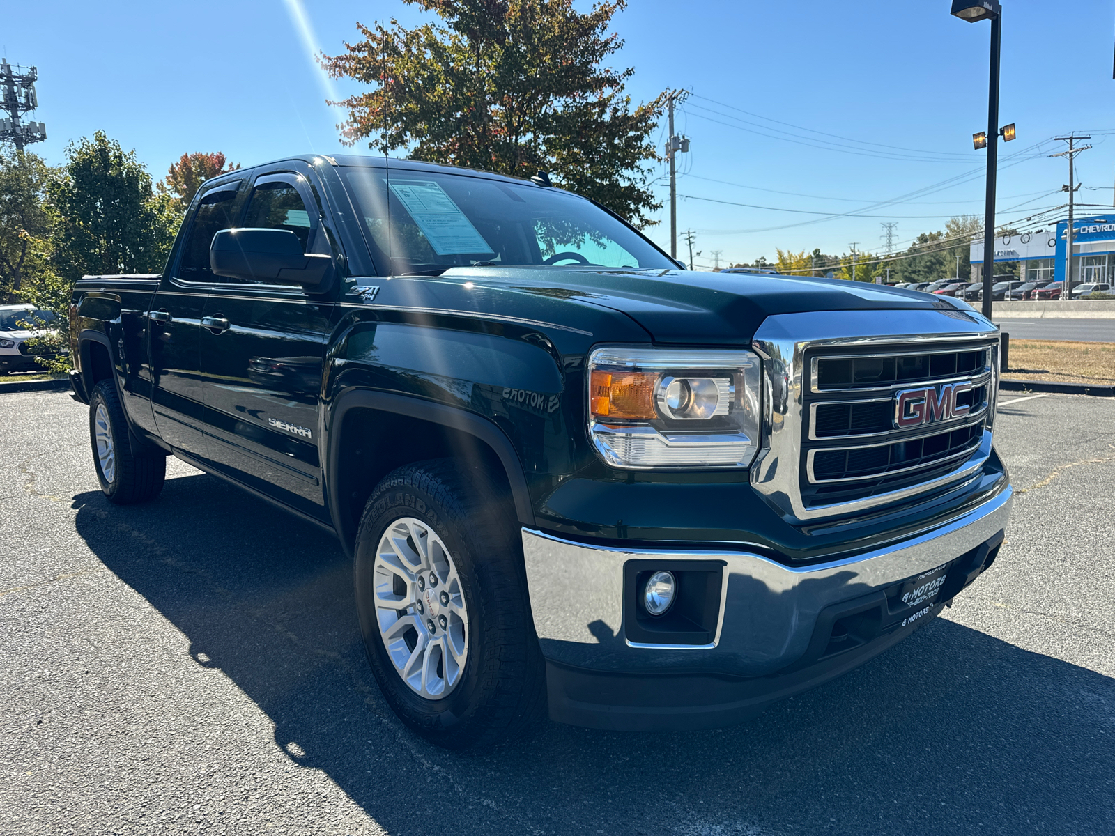 2014 GMC Sierra 1500 Double Cab SLE Pickup 4D 6 1/2 ft 13