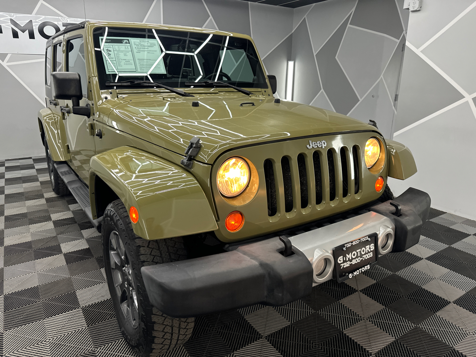 2013 Jeep Wrangler Unlimited Sahara Sport Utility 4D 14