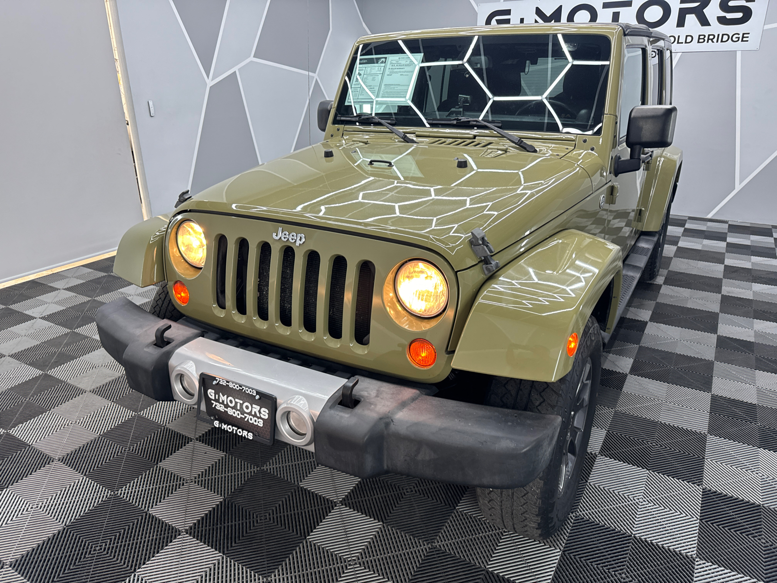 2013 Jeep Wrangler Unlimited Sahara Sport Utility 4D 16