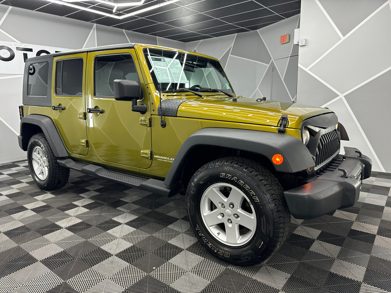 2008 Jeep Wrangler Unlimited X Sport Utility 4D 12