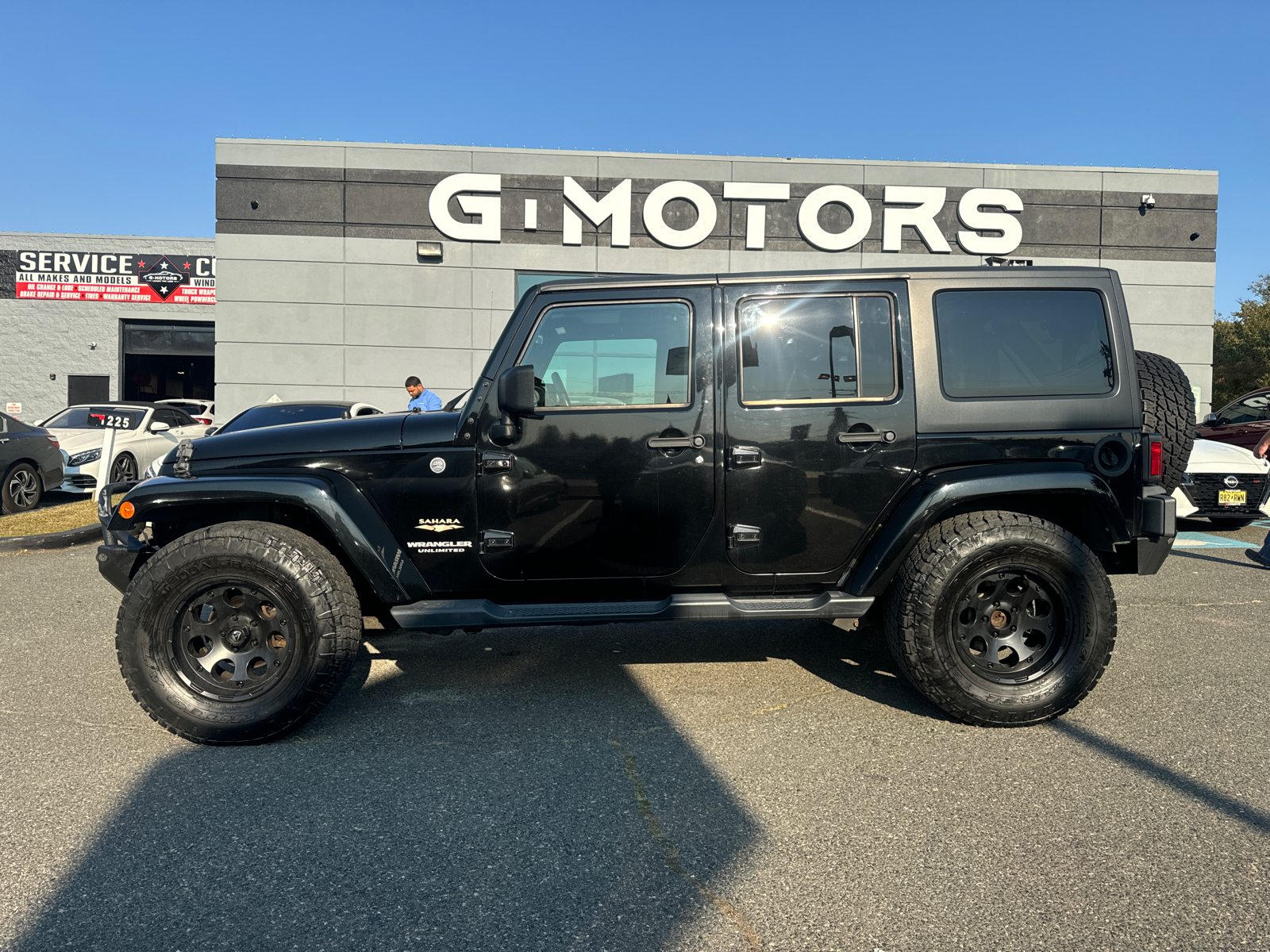 2015 Jeep Wrangler Unlimited Sahara Sport Utility 4D 3