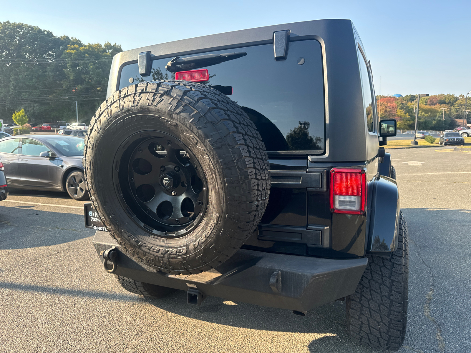 2015 Jeep Wrangler Unlimited Sahara Sport Utility 4D 8