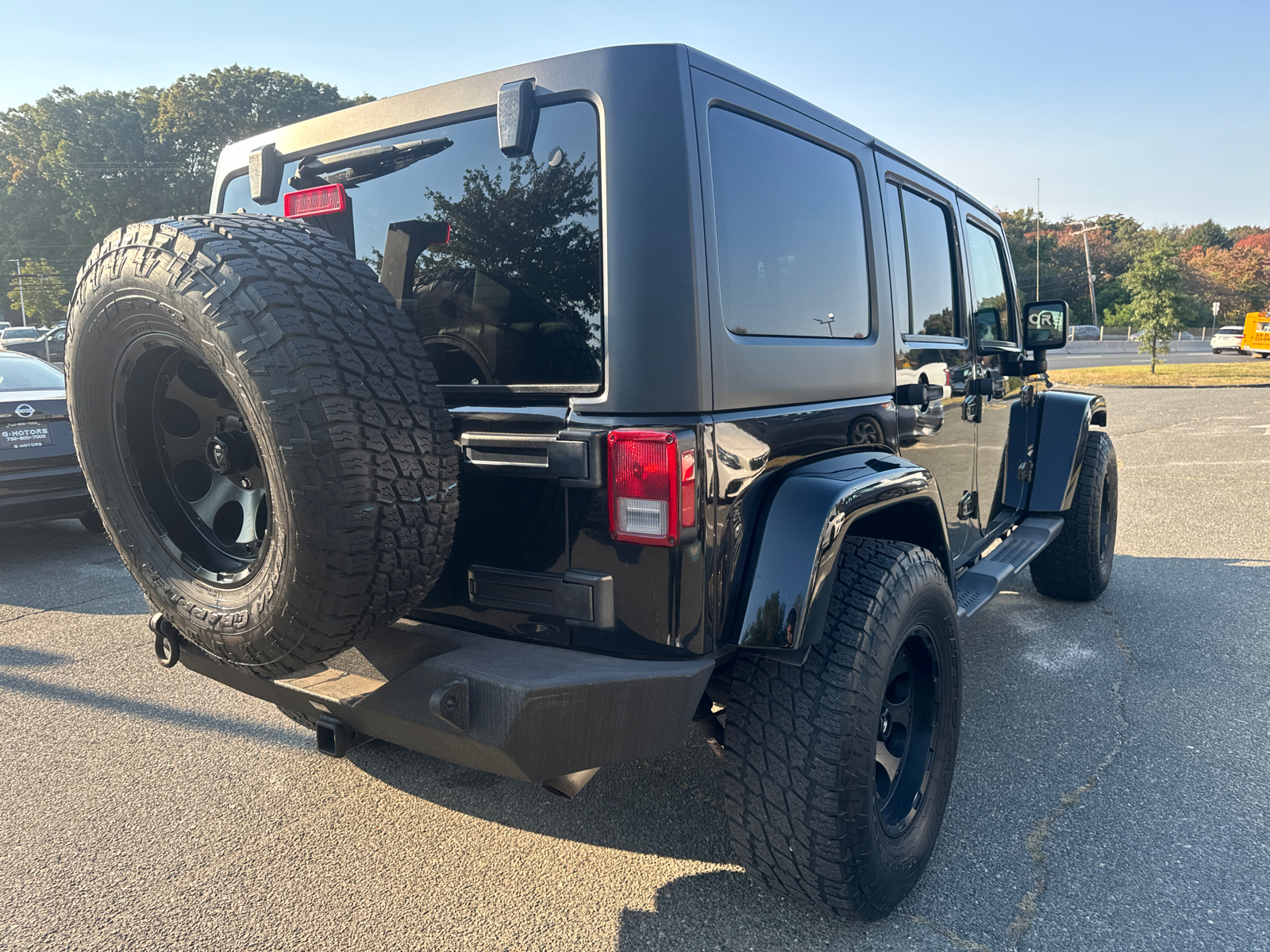 2015 Jeep Wrangler Unlimited Sahara Sport Utility 4D 9