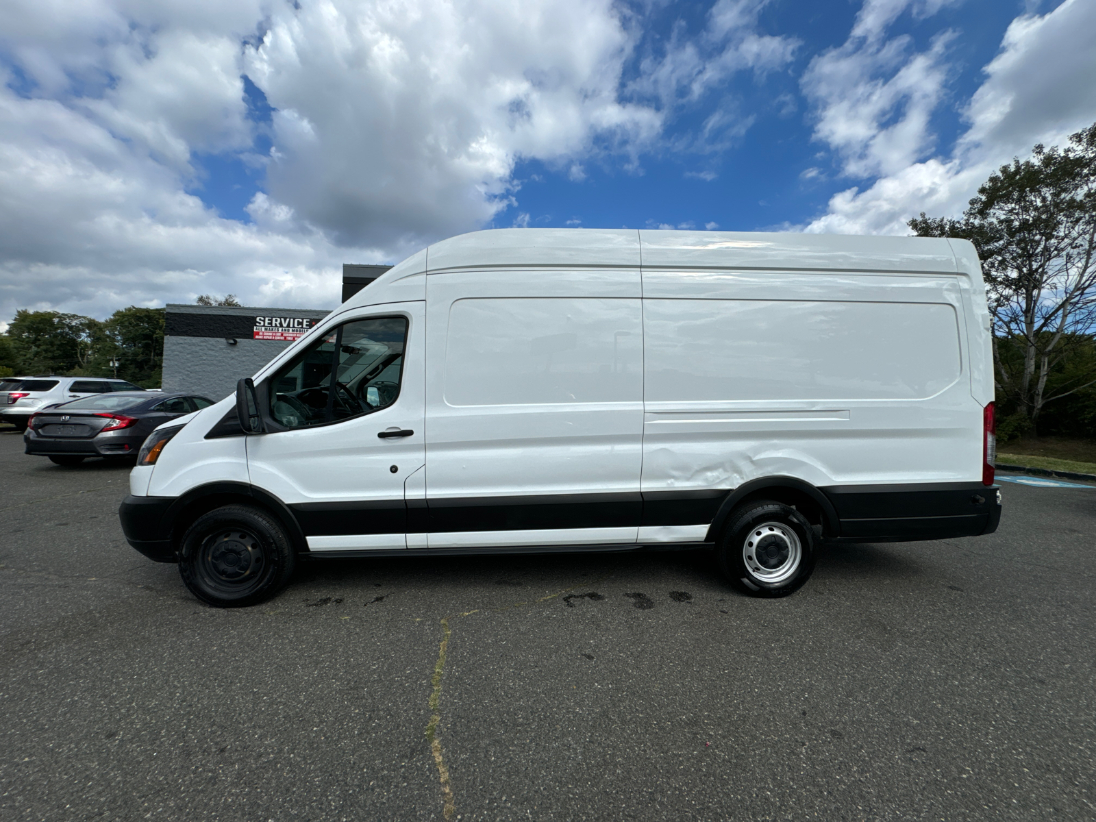 2019 Ford Transit 250 Van Extended Length High Roof w/Sliding Side Door w/LW 3