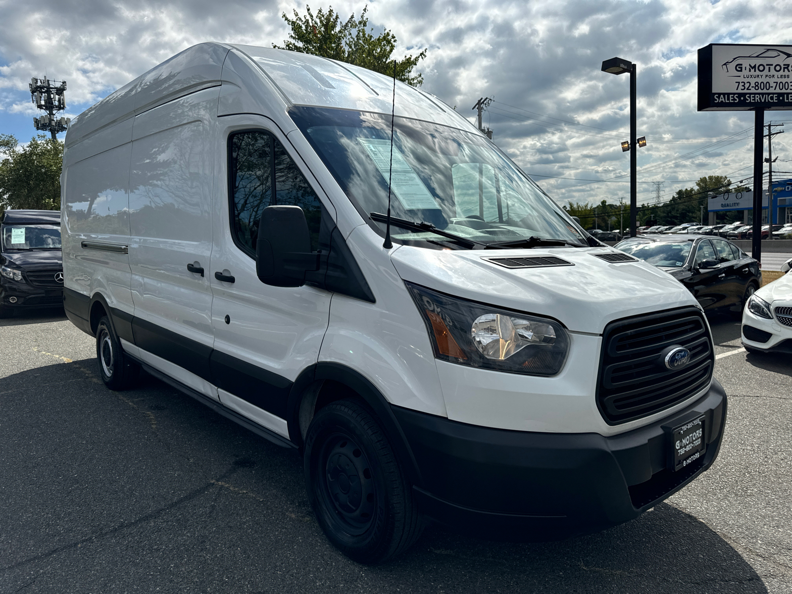 2019 Ford Transit 250 Van Extended Length High Roof w/Sliding Side Door w/LW 13