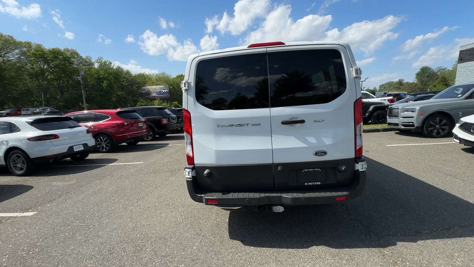 2015 Ford Transit 350 Wagon XLT w/Low Roof w/Sliding Side Door Van 3D 14