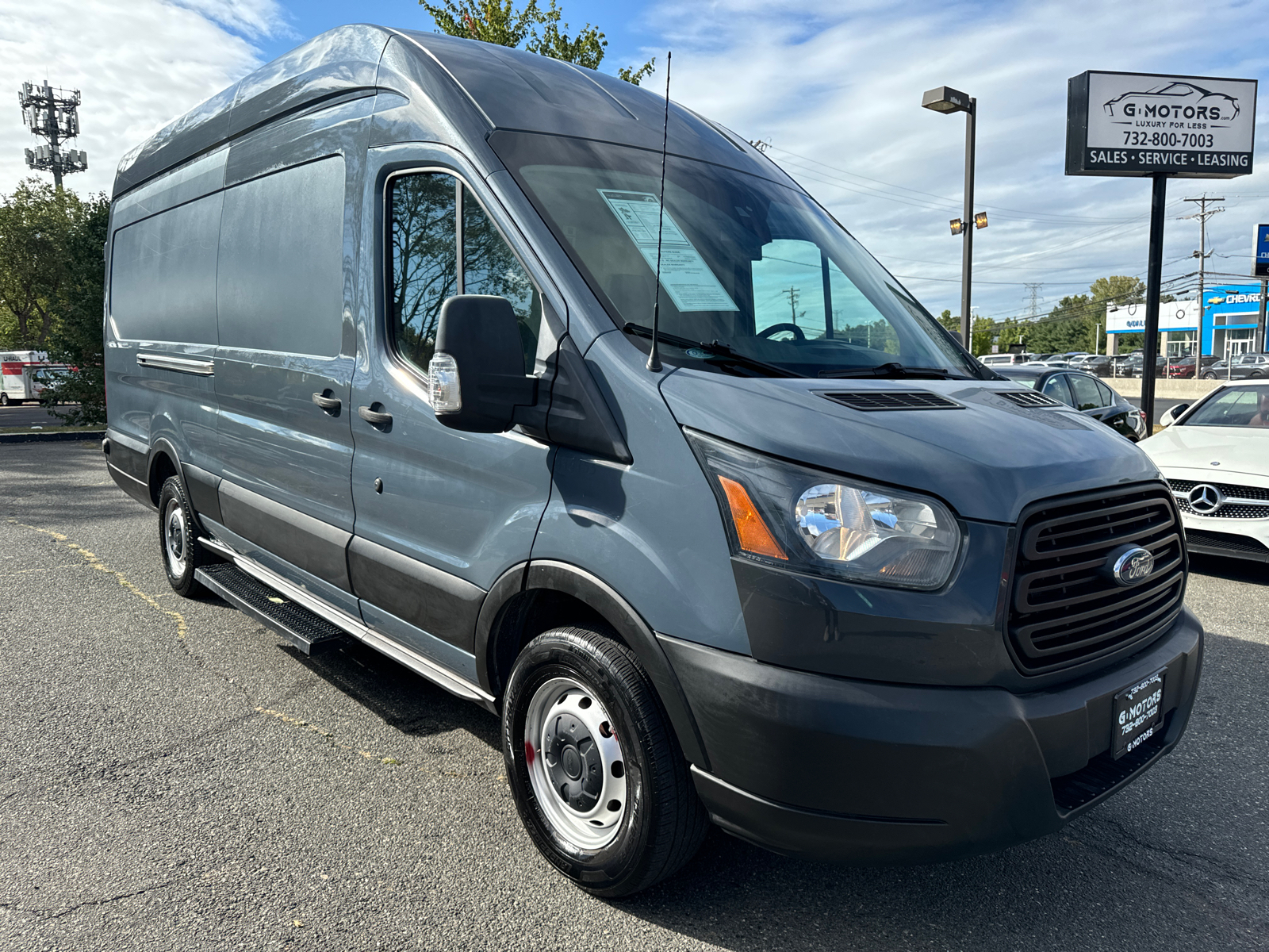 2019 Ford Transit 250 Van Extended Length High Roof w/Sliding Side Door w/LW 13