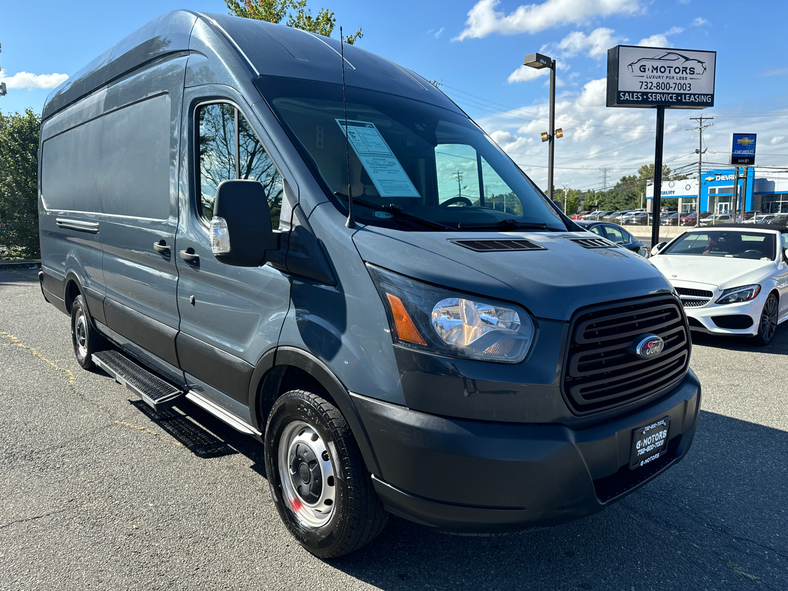 2019 Ford Transit 250 Van Extended Length High Roof w/Sliding Side Door w/LW 13