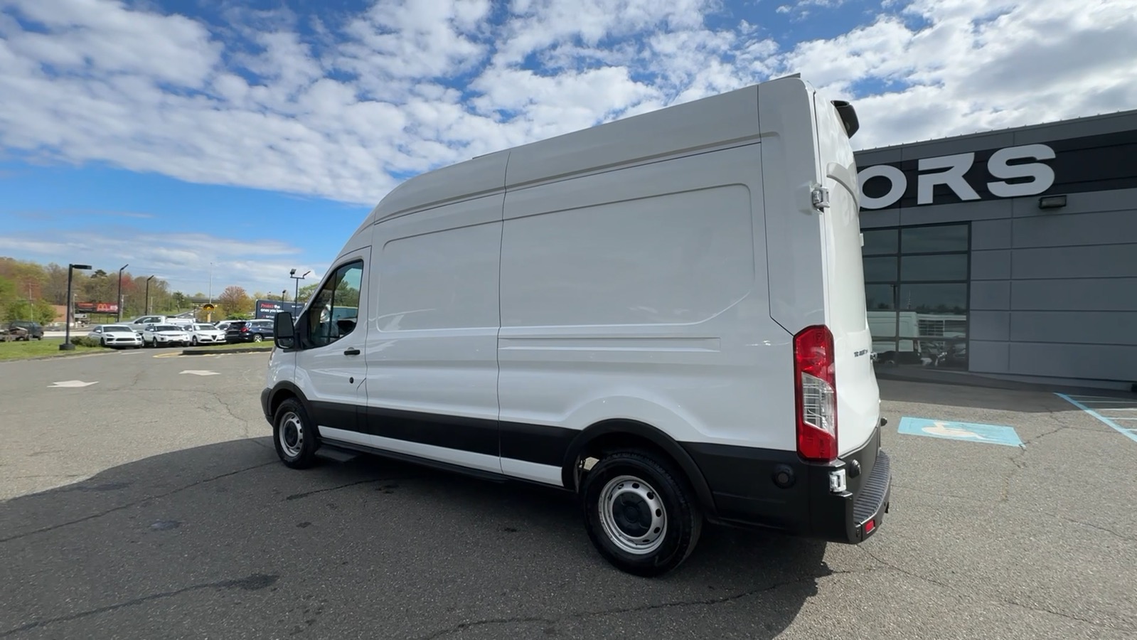 2019 Ford Transit 350 Van High Roof w/Sliding Side Door Van 3D 10
