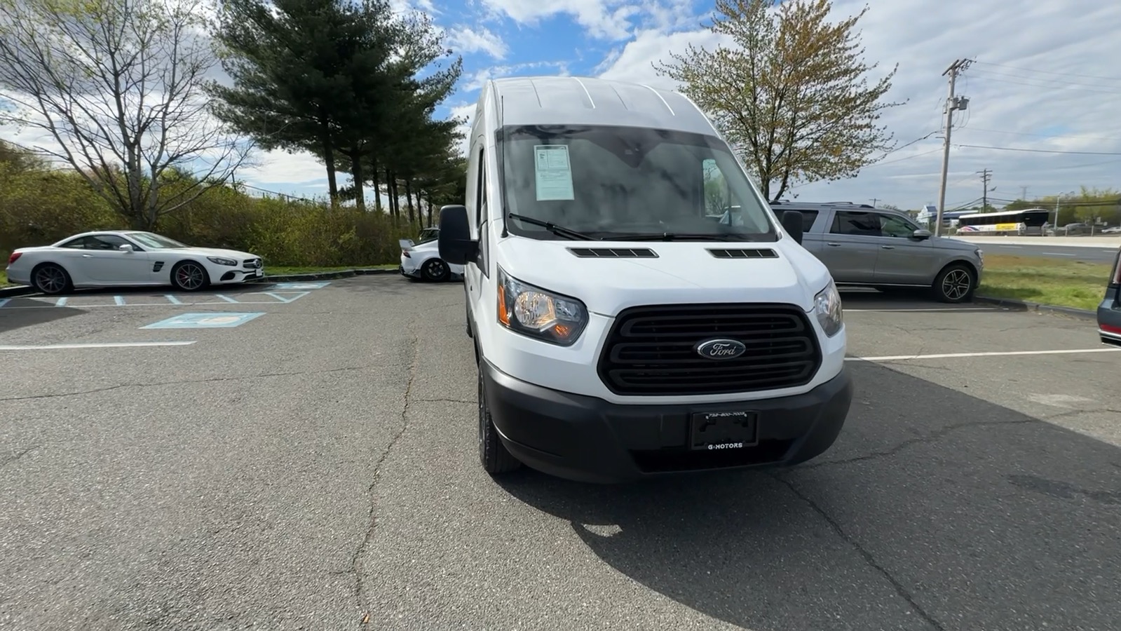 2019 Ford Transit 350 Van High Roof w/Sliding Side Door Van 3D 30