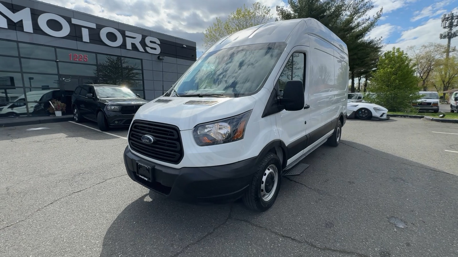 2019 Ford Transit 350 Van High Roof w/Sliding Side Door Van 3D 34
