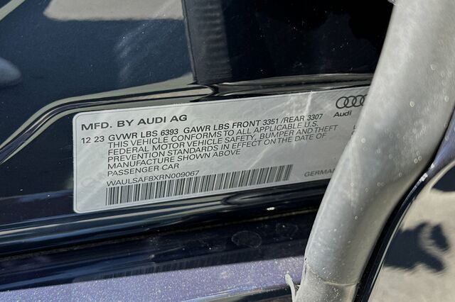 2024 Audi S8 4.0T 4D Sedan 22