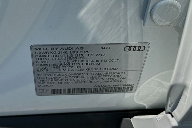 2024 Audi Q5 4D Sport Utility 22