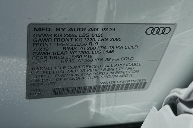 2024 Audi Q3 Premium 4D Sport Utility 22