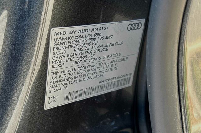 2024 Audi SQ8 4D Sport Utility 23