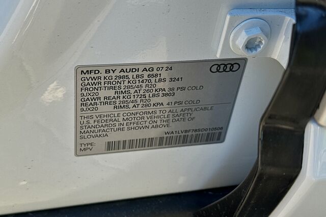 2025 Audi Q7 55 Premium Plus 4D Sport Utility 24