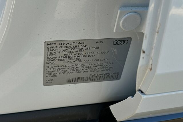 2024 Audi Q5 e 55 Premium Plus 4D Sport Utility 23