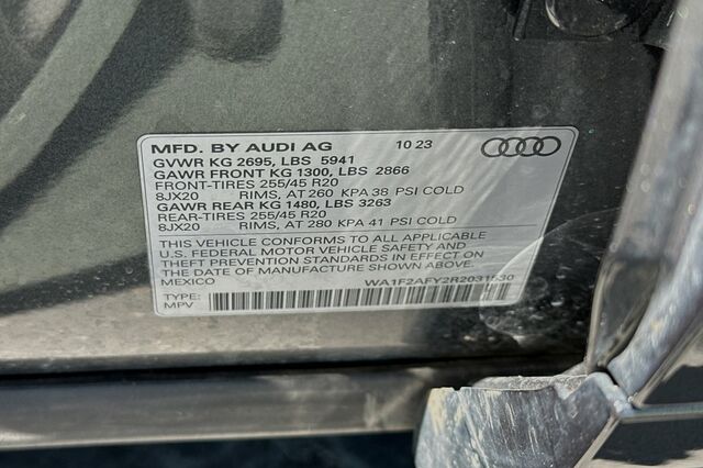 2024 Audi Q5 e 55 Prestige 4D Sport Utility 40