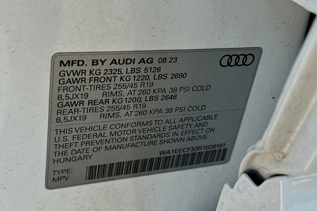 2024 Audi Q3 Premium Plus 4D Sport Utility 38