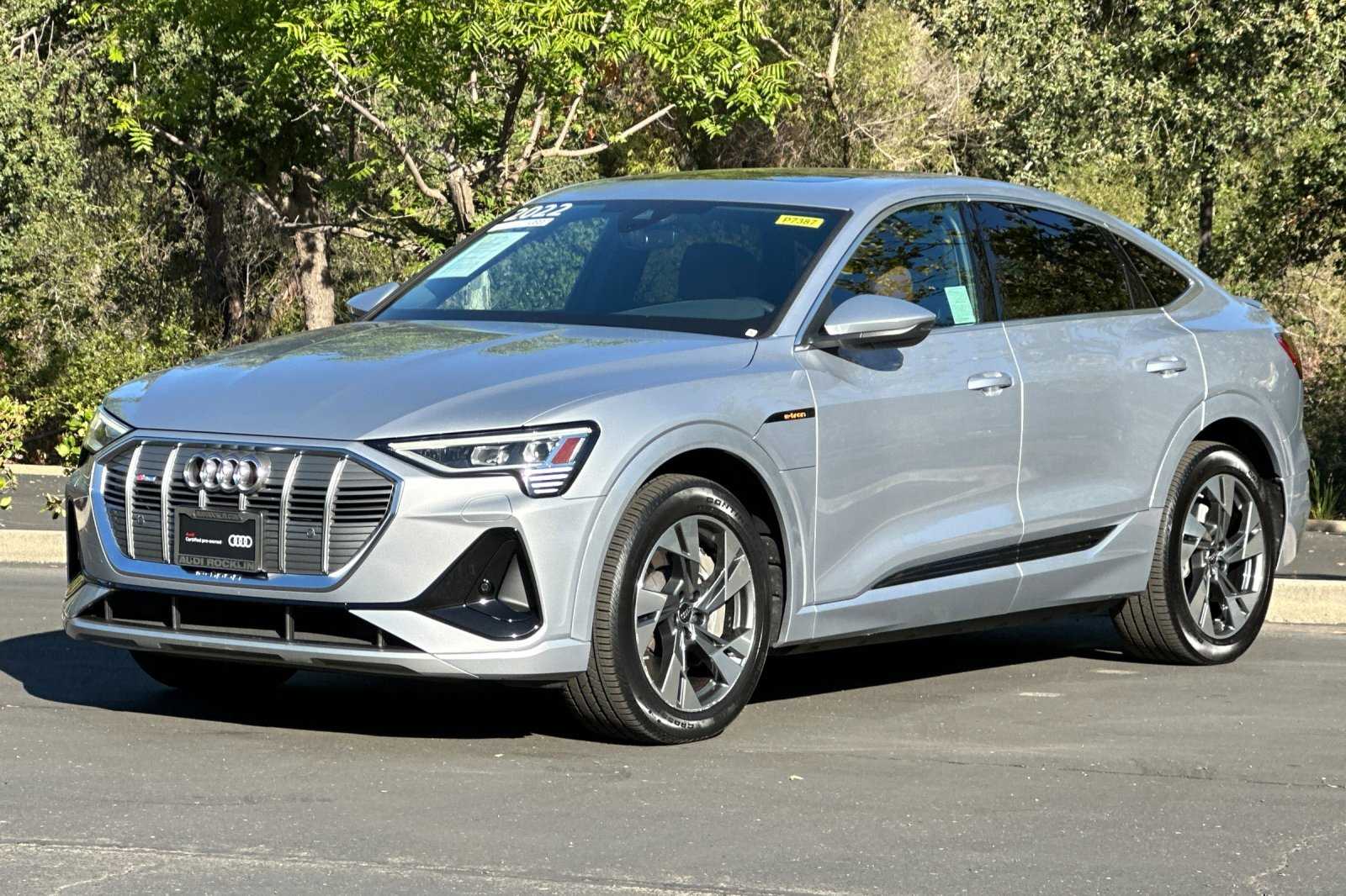 2022 Audi e-tron Sportback S line Premium 4D Sport Utility 7