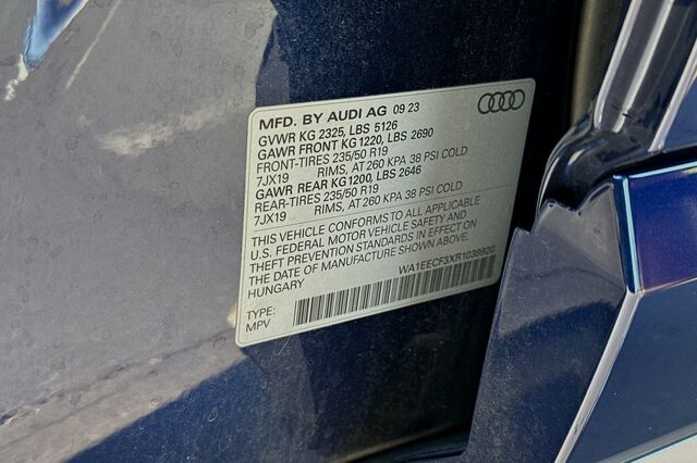 2024 Audi Q3 Premium Plus 4D Sport Utility 40