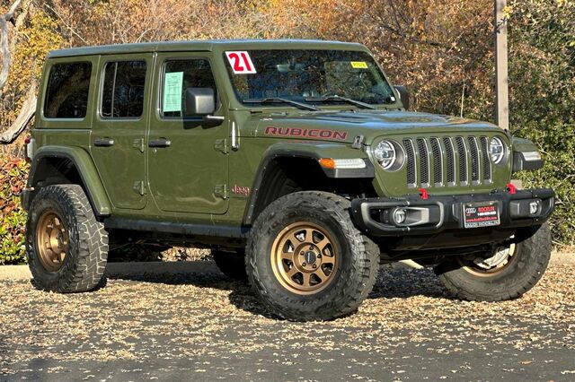 2021 Jeep Wrangler Unlimited Rubicon 4D Sport Utility 2