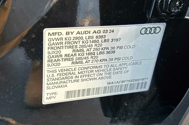 2025 Audi Q7 45 Premium 4D Sport Utility 39