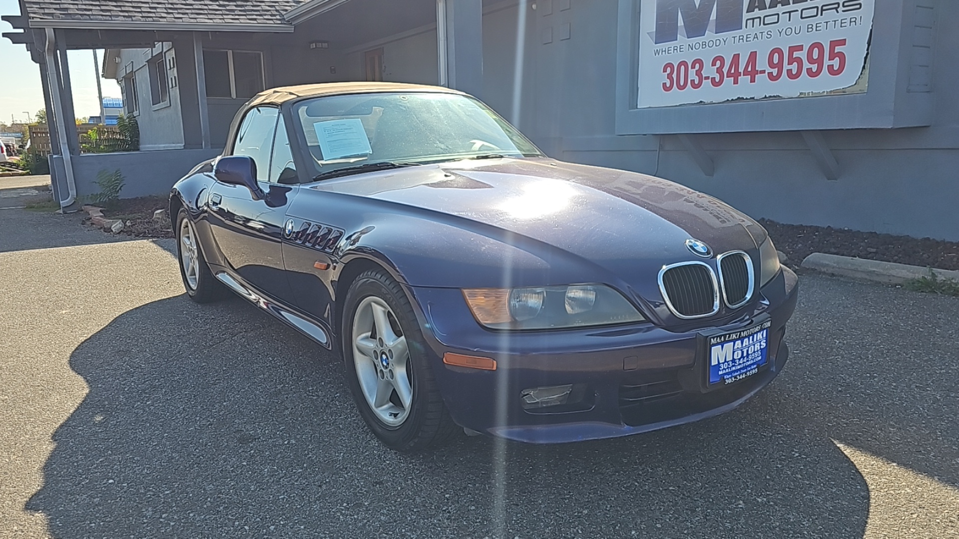 1997 BMW Z3 2.8 Convertible, Clean CARFAX, 2L NA I6 DOHC Engin 1