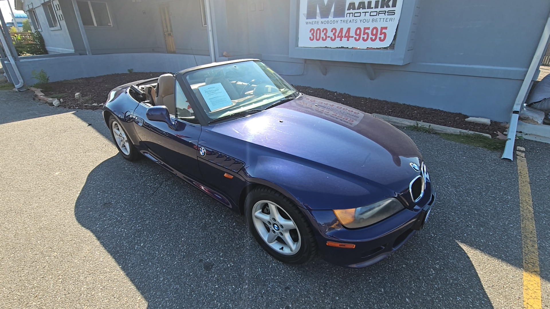 1997 BMW Z3 2.8 Convertible, Clean CARFAX, 2L NA I6 DOHC Engin 19