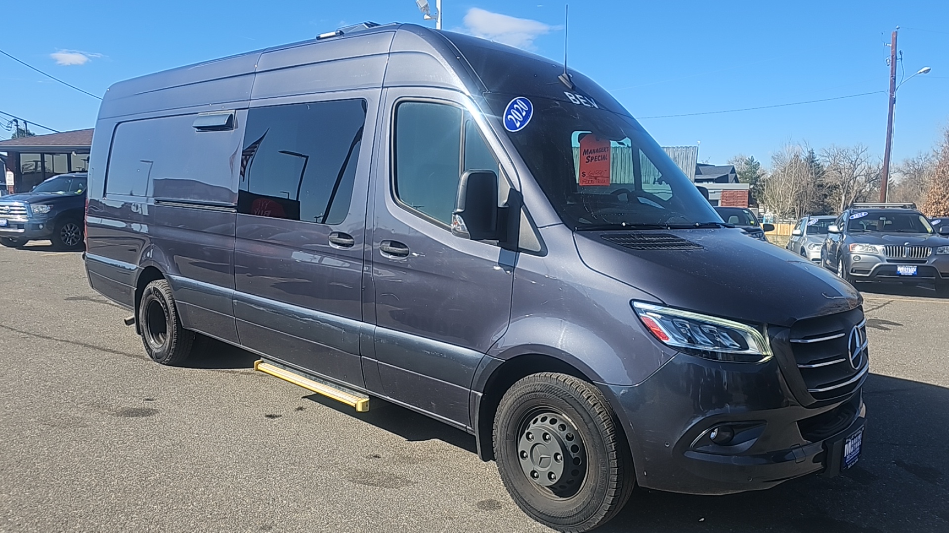 2020 Mercedes-Benz Sprinter 4500 4WD Sprinter with Heated Seats and Low Miles 1