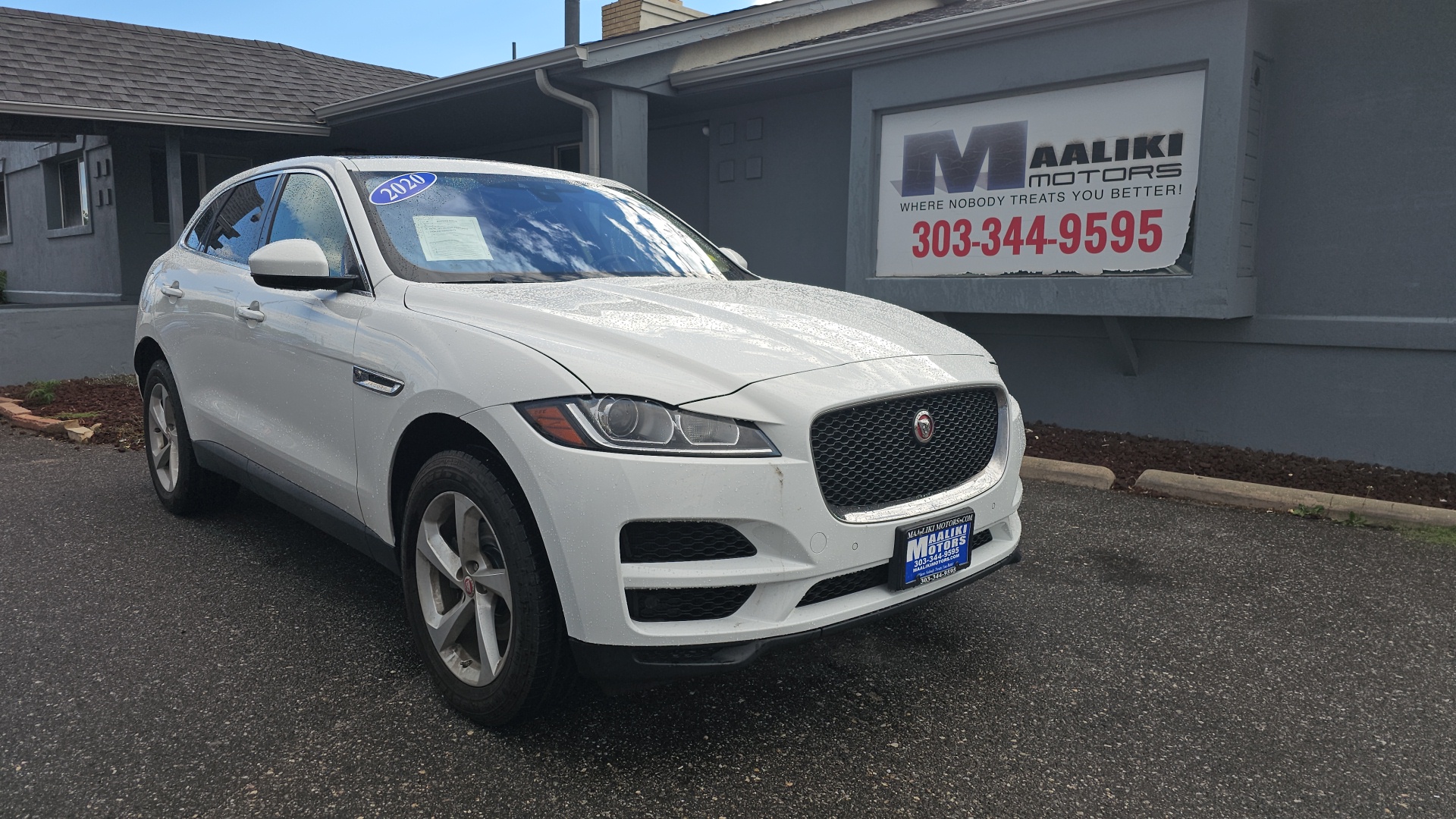 2020 Jaguar F-PACE 25t Premium AWD, Turbo Engine, Leather, Sunroof, B 1