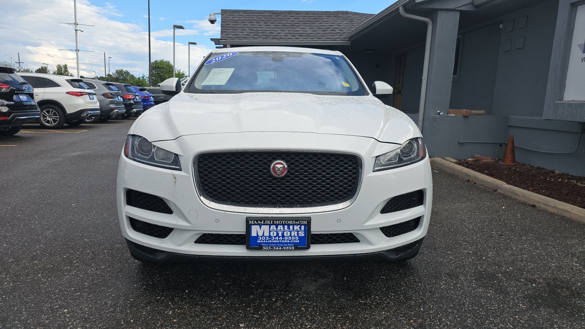 2020 Jaguar F-PACE 25t Premium AWD, Turbo Engine, Leather, Sunroof, B 2