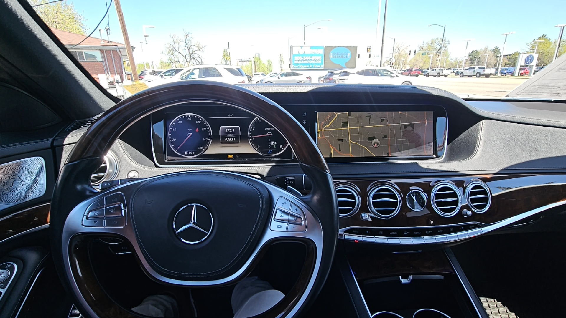 2014 Mercedes-Benz S-Class S 550 4MATIC AWD, Twin Turbo V8, Navigation, Sunro 10
