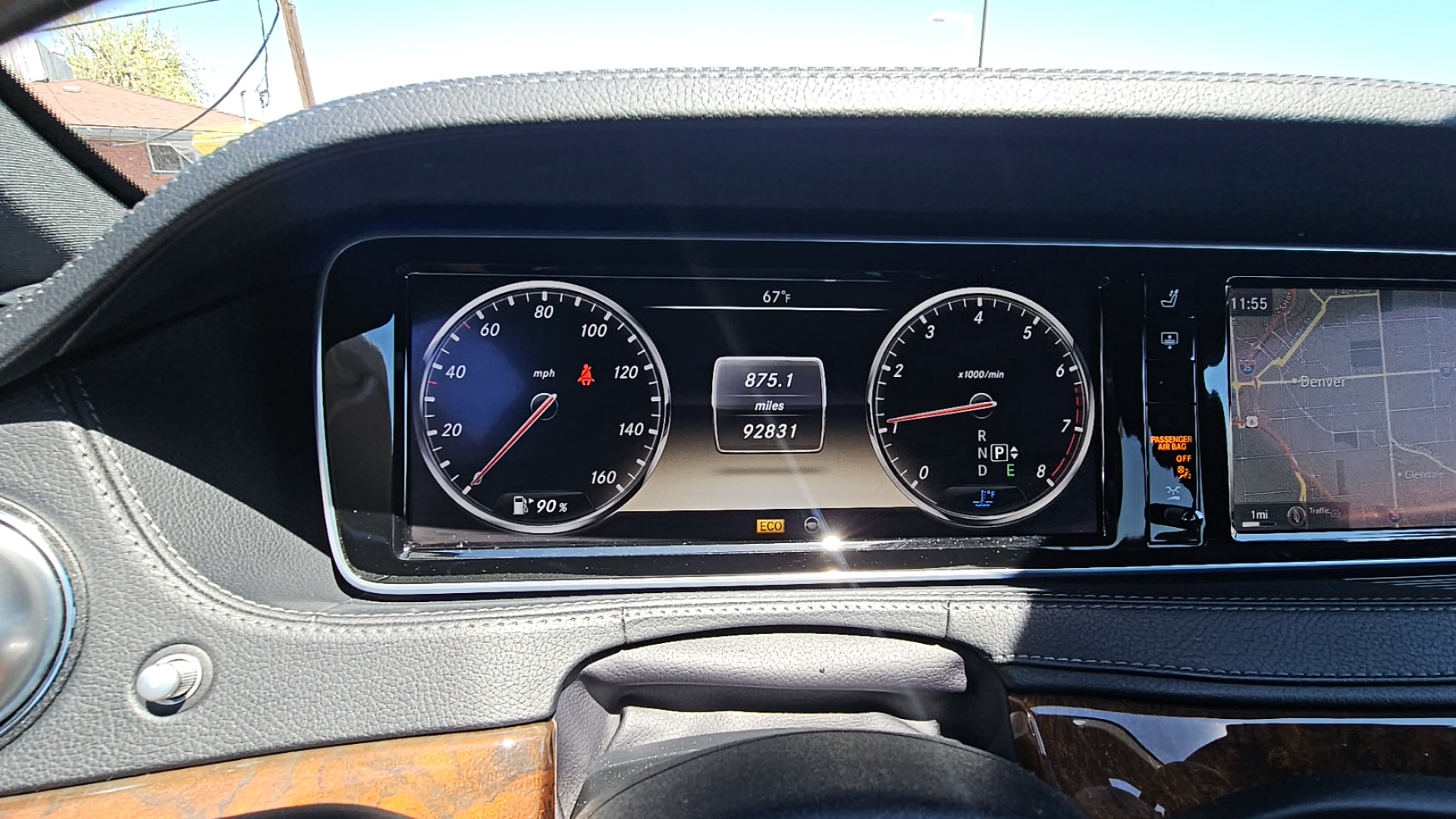 2014 Mercedes-Benz S-Class S 550 4MATIC AWD, Twin Turbo V8, Navigation, Sunro 11