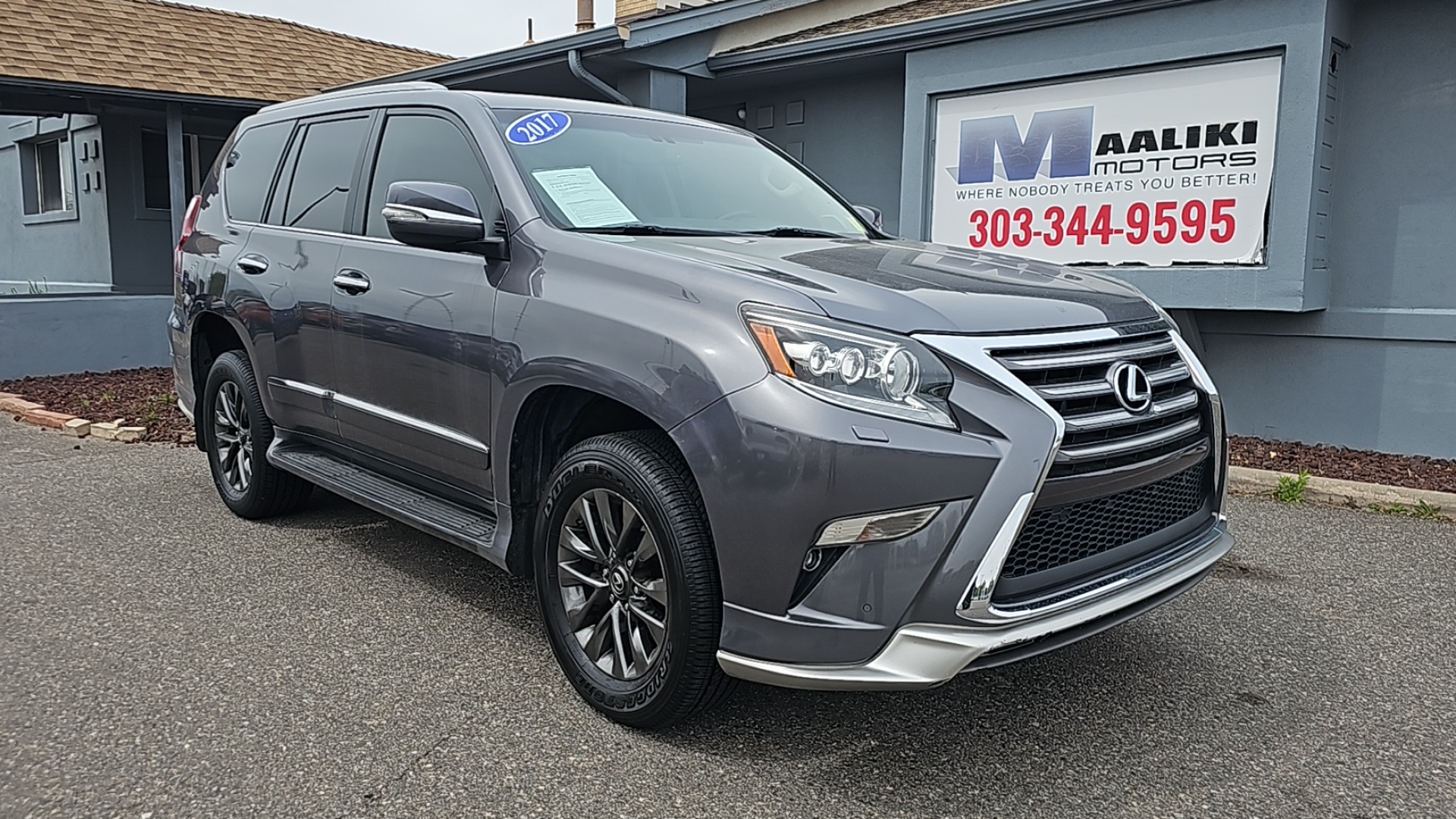 2017 Lexus GX 460  AWD, Leather, Sunroof, Navigation, Backup Camera, 1