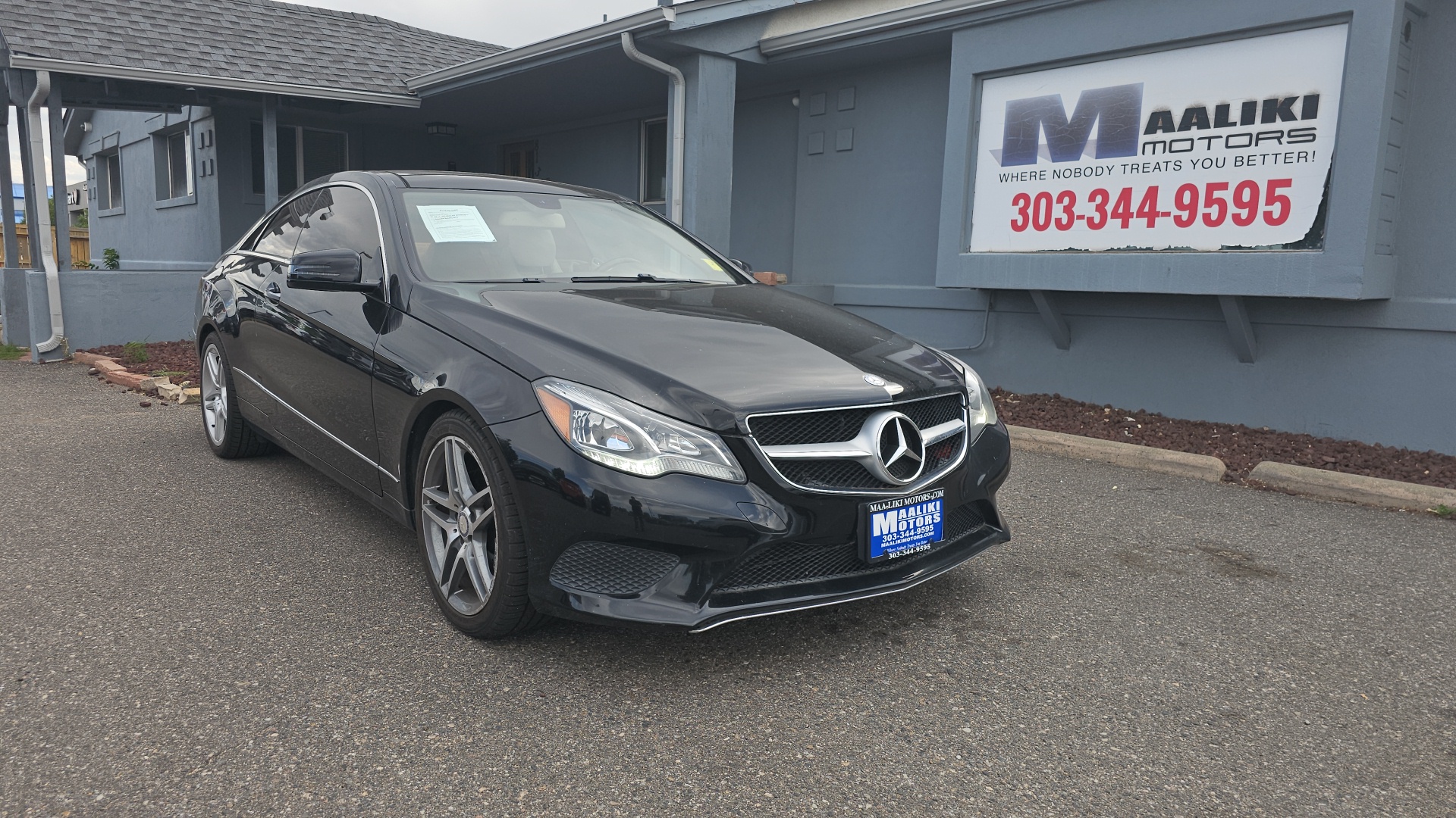 2014 Mercedes-Benz E-Class E 350 4MATIC AWD Coupe, Navigation, Sunroof, Heate 1