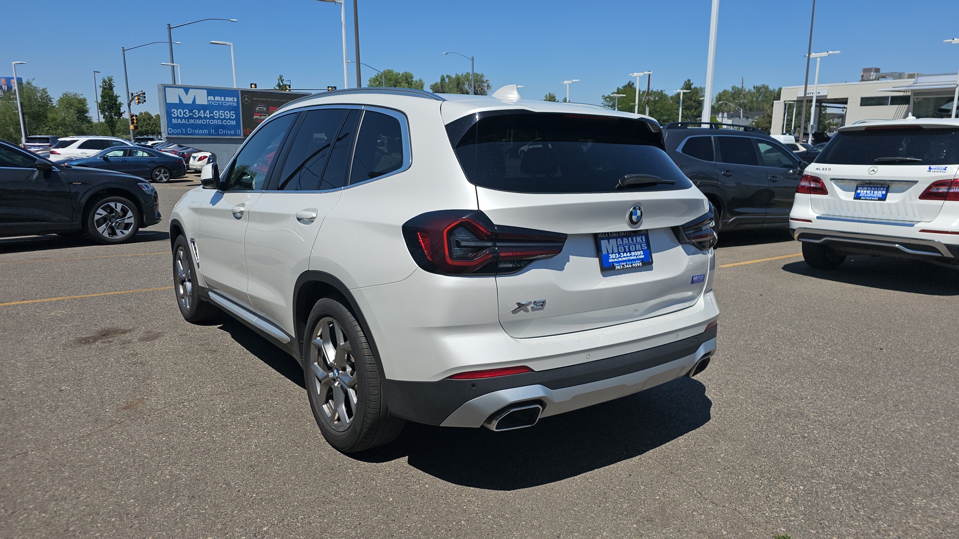 2023 BMW X3 xDrive30i AWD, Turbo I4, Leather, Navigation, Back 4